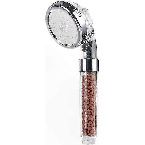 Hochdruckdusche mit Wasserspar- und Antikalkfunktion, 3-stufigem Filtersystem, Abmessungen 24 x 8 x 2 cm (1/5)