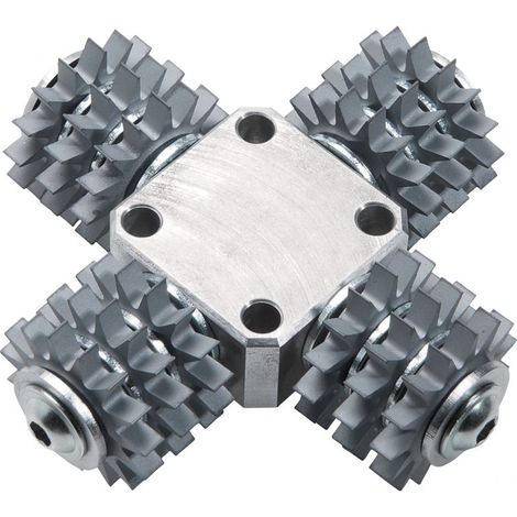 Flex Fräskopf FK-S II D80 M14, Fräskopgf komplett, spitz