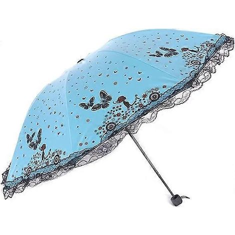 Parasol pliable, protection solaire UV, imperméable, compact et léger pour les voyages.-AquaForge (1/5)
