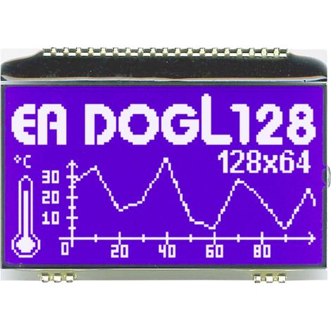 DISPLAY VISIONS LCD-Display     (B x H x T) 68 x 51 x 2.8 mm