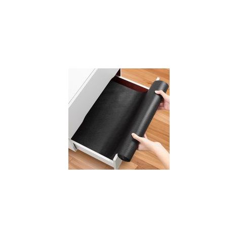 Tapis Fond de Tiroir Antiderapant,Tapis de tiroir EVA Non-Adhésif,Tapis de Frigo Étanches Peut être Coupé en Taille pour Protection Tiroir Cuisine Placard Etagere(45X150cm) (1/5)