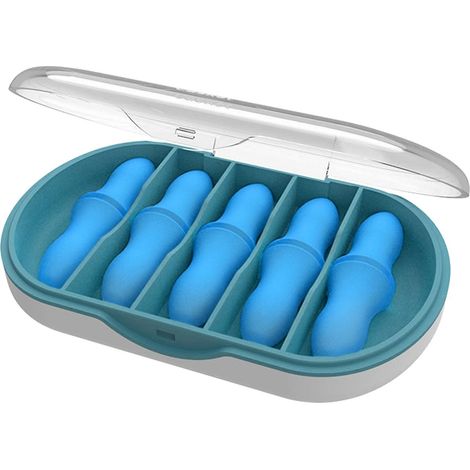 5 Paar ultraweiche Schaumstoff-Ohrstöpsel zur Geräuschreduzierung für Schlafen, Schnarchen, Arbeit und Reisen