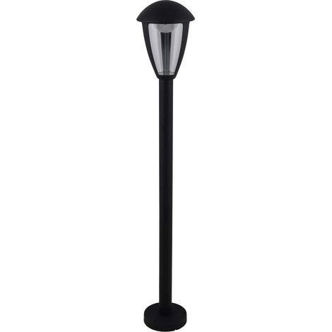 Außenstehleuchte Stehlampe Wegeleuchte LED Gartenleuchte Schwarz H 100 cm