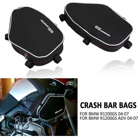 Nouveau kit de protection de cadre noir pour moto BMW R1200GS/Adv SW Motech (1/4)
