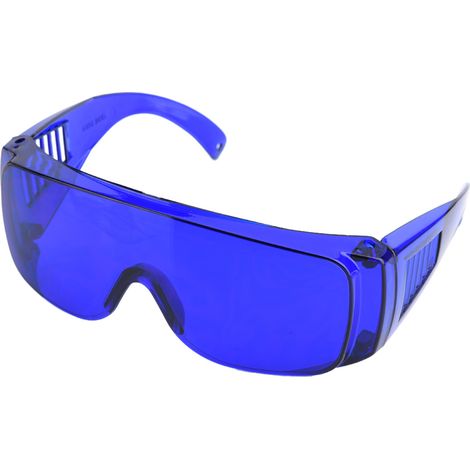 Ortviai Lunettes de recherche de balles de golf avec lentilles en PC et cadre bleu – confortables, efficaces et conçues comme des lunettes de protection (1/5)