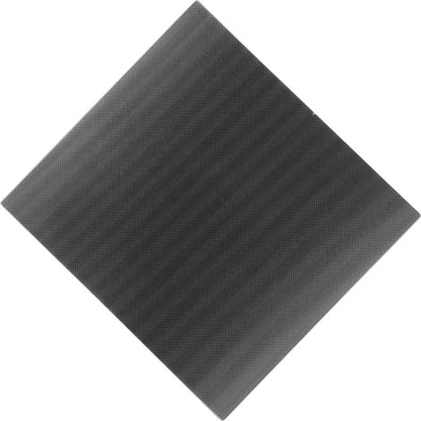 Plateau d'impression en verre cristal de carbone pour imprimantes 3D, plateau en verre pour Voron, 250 x 250 x 4 mm (1/5)