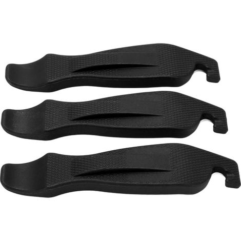 3-teiliges Fahrradreifenheber-Set aus hochfestem, rutschfestem Nylon, schwarzes Fahrradreifenreparaturwerkzeug (1/5)
