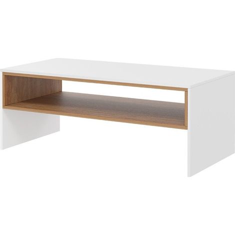 Mesa de centro Mavenoa 102 , 46x60x120cm, Diámetro: 0, Aglomerado laminado, Angular
