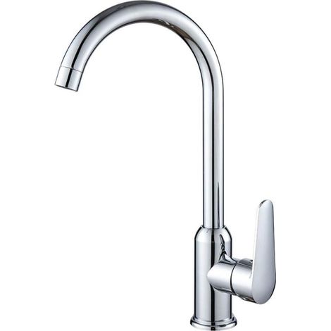 Robinet chaud et froid en acier inoxydable (1/2)