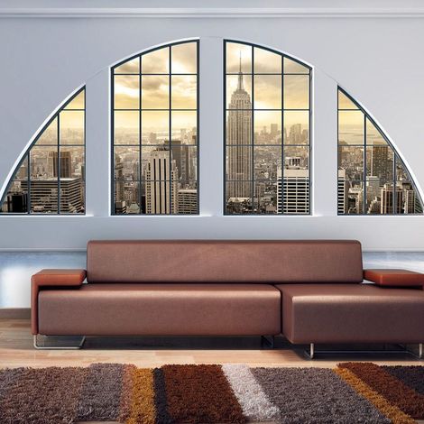 Papier peint illuminations empire state building - 200 x 140 cm (1/4)