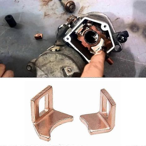 Anlassermagnet-Kontaktset, 2-teilig, Reparaturset für Anlassermagnete, 22800006660, Edition 0711