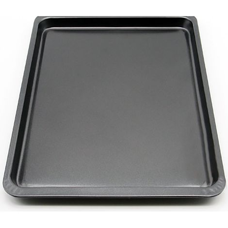 Plaque de cuisson rectangulaire 14,5 pouces antiadhésive en acier au carbone (1/5)