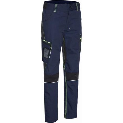 Pantaloni da lavoro da donna - NINE WORTH - Lucie 1476 Navy / Black S.36