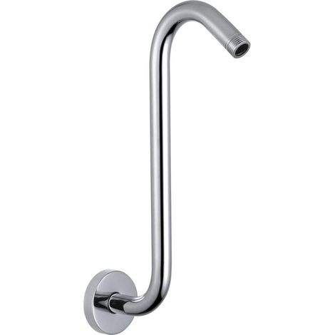 Duschkopf Verlängerungsarm 30cm, Edelstahl Schwanenhals, 1/2 Zoll Anschluss, Chrom (1/5)