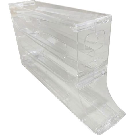 Boîte de rangement pour œufs, organiseur automatique à rouleau pour porte de réfrigérateur/cuisine (1/4)