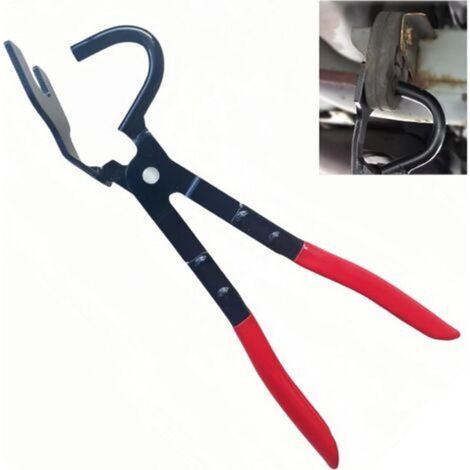 ALLIANDISOutil de démontage des supports d'échappement - compatible avec tous les supports en caoutchouc d'échappement, 1 pièce, rouge (1/5)