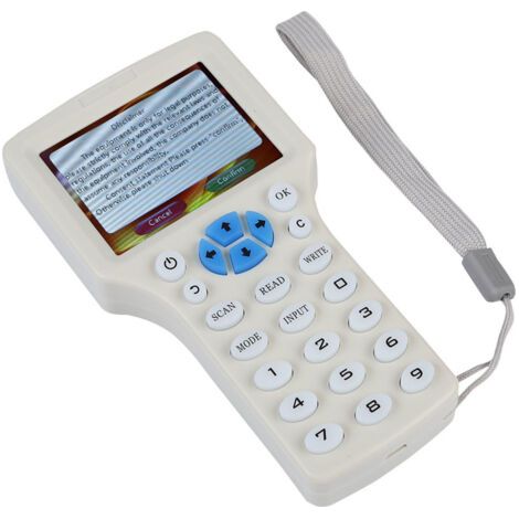 Copieur multifonctionnel 8 fréquences de cartes à puce NFC cryptées RFID, lecteur/graveur de cartes d'identité/de circuits intégrés (1/5)