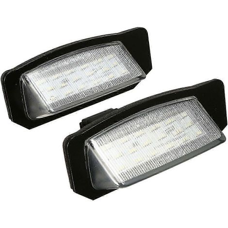 Lot de 2 lampes LED d'éclairage de plaque d'immatriculation pour Mitsubishi Lancer Sportback Outlander EUR ZI (1/5)