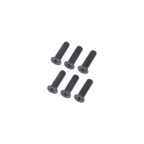 Lot de 10 vis de fixation à filetage à croix M5 x 30 mm (1/4)