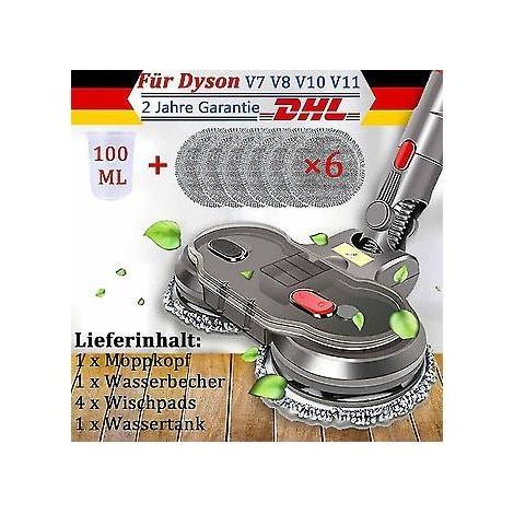 Wischmopp-Aufsatz, Wischmoppkopf mit abnehmbarem Wassertank, waschbarer Mopp, 100 % neu (1/5)