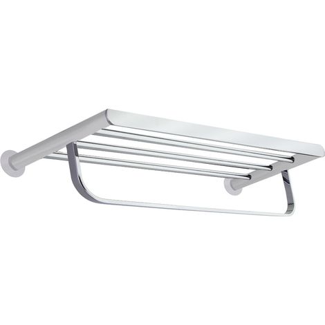Toallero de Pared para Baño de 646mm Inox Cromado (1/2)