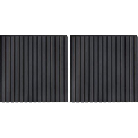 Paneles de pared 2 pcs Gris antracita 60,5 x 60 cm vidaXL