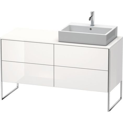 Duravit XSquare mueble bajo lavabo consola, apoyado en el suelo, (1/2)