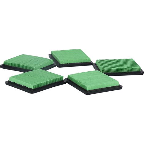 Lot de 5 cartouches filtrantes plates en papier vinyle 491588 pour nettoyeur haute pression et pompe à eau