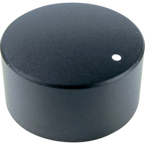 Cliff FC7233 FC7233 Drehknopf Schwarz (Ø x H) 30 mm x 16 mm 1 St.