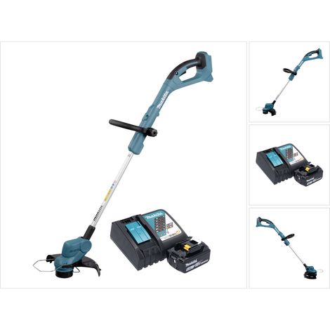 Makita DUR 193 RT1 Tagliabordi a batteria 18 V 260 mm + 1x batteria 5,0 Ah + caricabatterie