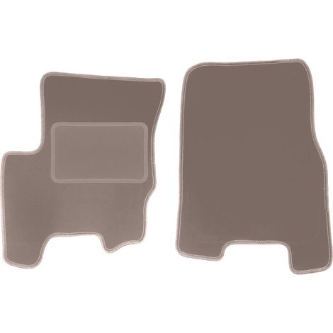 Alfombrillas delanteras para SsangYong Korando II (KJ) SUV (1998-2006) beige (1/5)