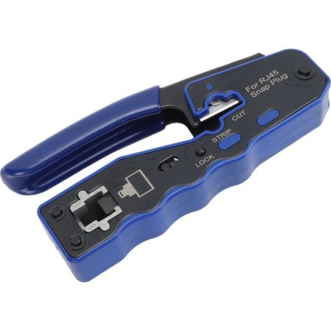 Durchgangs-Ethernet-Crimpzange RJ45 CAT6 Durchgangsloch-Crimpzangen-Set (1/5)