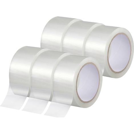 TOOLCRAFT  TO-10187127 Packband  Transparent (L x B) 66 m x 50 mm 6 St.
