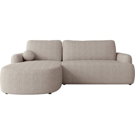 Sofá rinconero Comfivo Popis, Izquierda, Función de descanso, Almacenaje, 250x174x90cm, 0