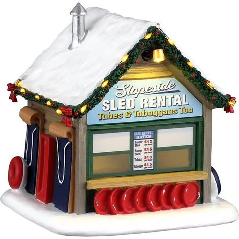 Slopeside Sled Rental - LEMAX COD. 64683 (1/3)