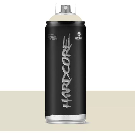 Bombe de peinture aérosol MTN Hardcore Gris arkalys (RV-55) 0,4 L (1/2)
