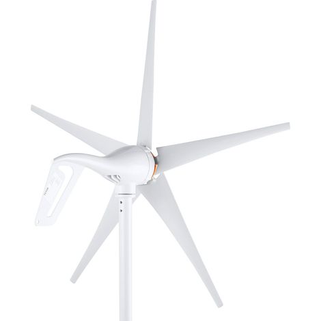 Éolienne 500W 12V, kit 5 pales avec régulateur MPPT, orientation réglable, démarrage à 2,5 m/s, idéale pour maison, ferme, camping-car et bateau. (1/5)