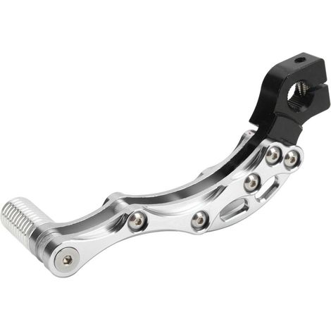 Levier de Démarrage au Pied, Accessoire Universel en Alliage D'aluminium Haute Résistance pour Scooter de Moto (Argent).