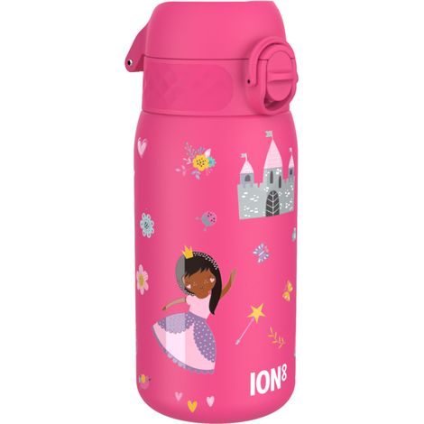Ion8 einwandige Prinzessinnenflasche, 400 ml, Tritan, für Kinder