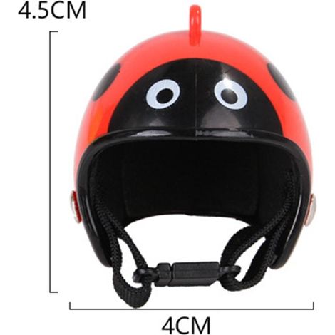 Casque de poulet, protection pour la tête d'oiseau, chapeau amusant, jouet pour poulet et oiseau avec élastique (1/5)