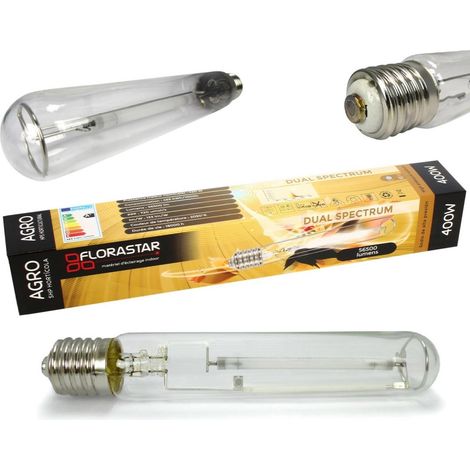Ampoule HPS 400W Double Spectre - FLORASTAR (1/3)