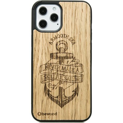 Custodia in legno per iPhone 12 Pro Max ANCORA QUERCIA (1/3)