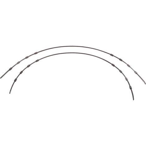 Lot de 2 câbles de rechange pour support d'arbre, 165 cm (65 pouces), en acier inoxydable et plastique, pour accessoires de chasse. (1/5)