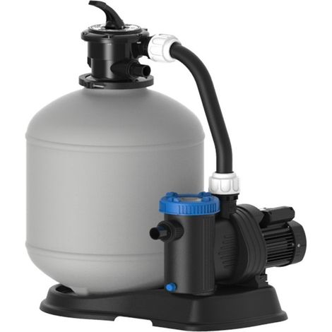 Groupe de filtration Toi Ø530mm débit 8m³/h 450W pour piscine hors-sol (1/2)