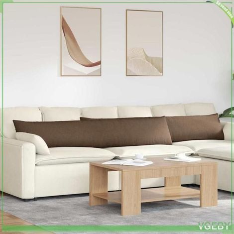 Coussins de canapé - FAFEISY - 42013872 - Marron - 200 x 40 cm - Déhoussable (1/5)