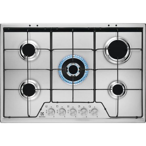 Electrolux KGS7534SX Edelstahl Eingebaut 74 cm Gas 5 Brenner