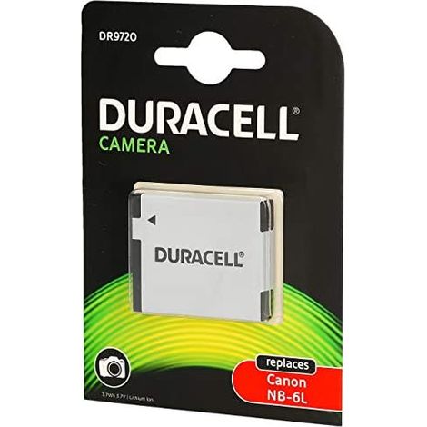 Duracell DR9720 - Batteria - Li-Ion - 700 mAh - Nero - per Canon PowerShot D20, N, SX170, SX260, SX270, SX280, SX500, SX510, SX600, SX700 (1/4)