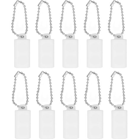 Étui de voyage portable pour piles boutons avec porte-clés - 10 compartiments pour amplificateurs auditifs (1/5)