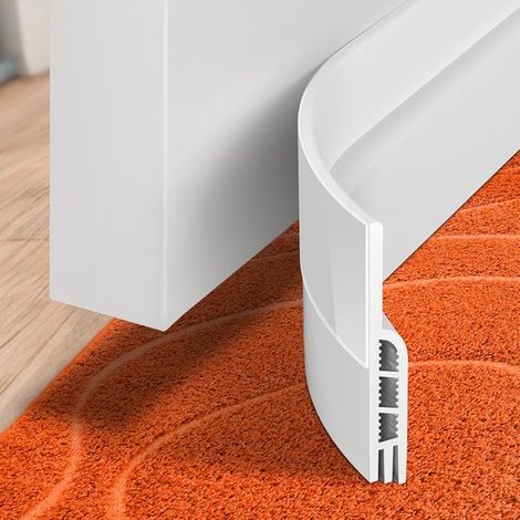 Paraspifferi 3M – Silicone, strato adesivo forte, bianco, risparmio energetico (1/5)