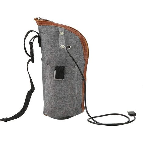 Sac Chauffe-Lait - USB Chauffe Portable Voyage Tasse Lait Chaud Chauffe-Biberon Biberon Sac de Rangement pour Nourrissons (1/5)